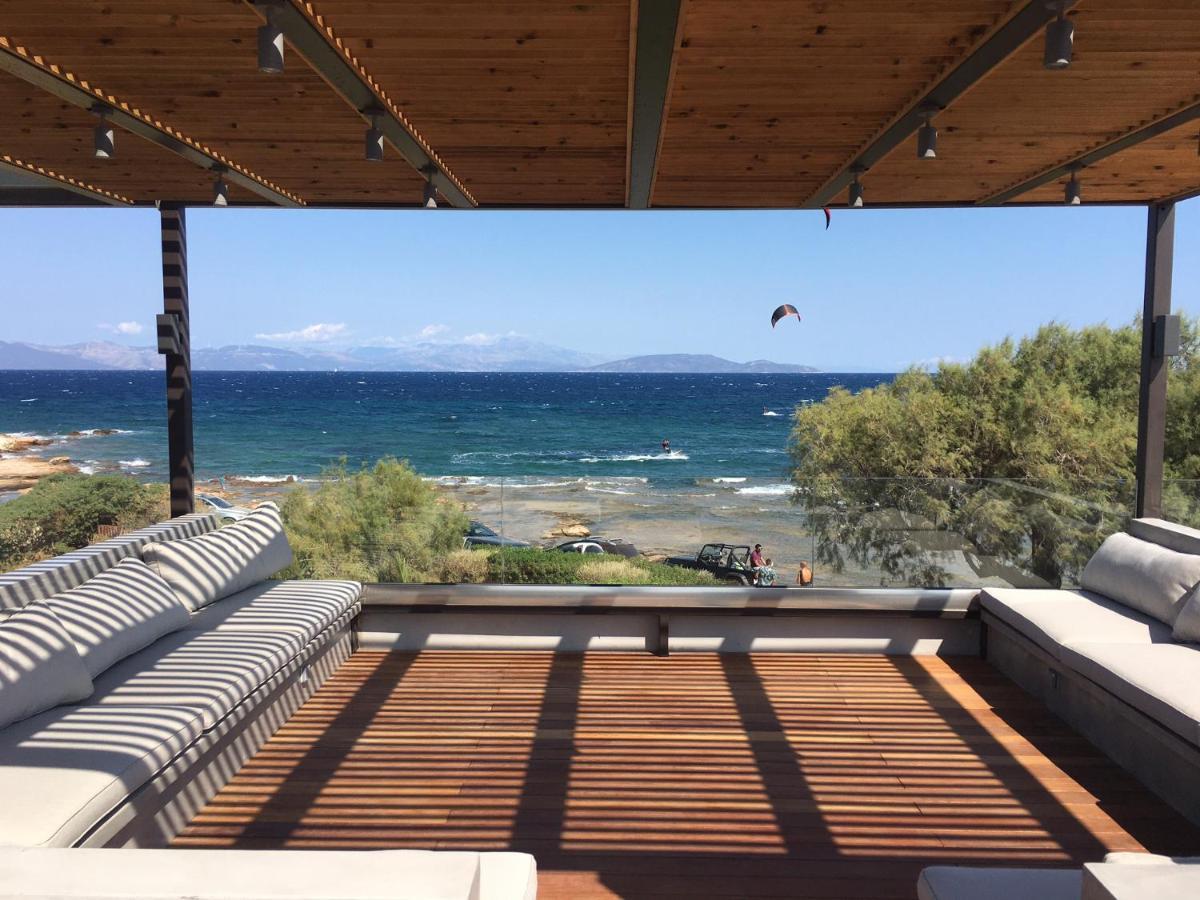 Windsurfing Seaside Apartment Artemida Exterior foto