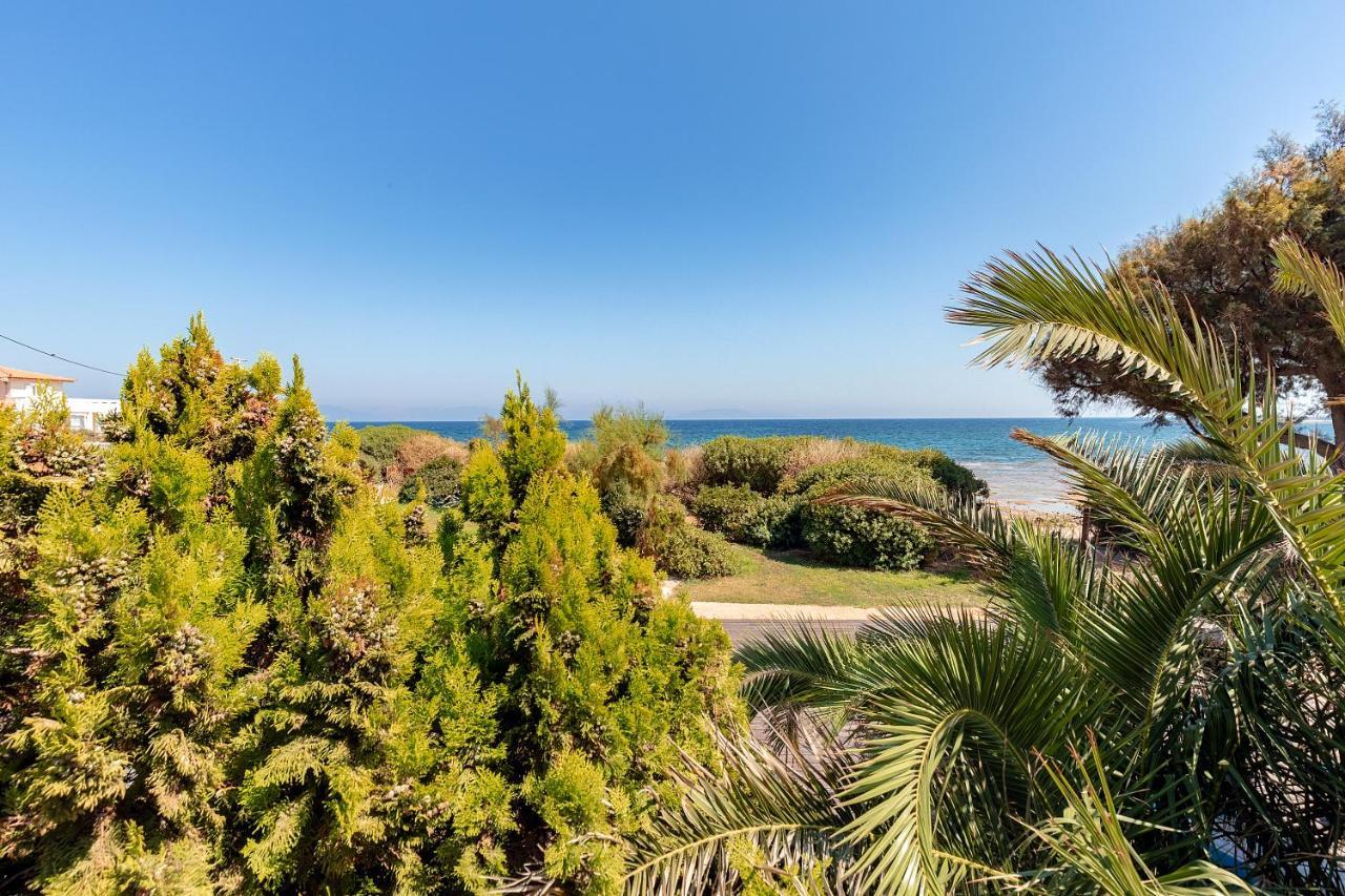 Windsurfing Seaside Apartment Artemida Exterior foto